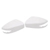 Nissan Sentra White Side Rearview Mirror Cover Caps (2013-2019)
