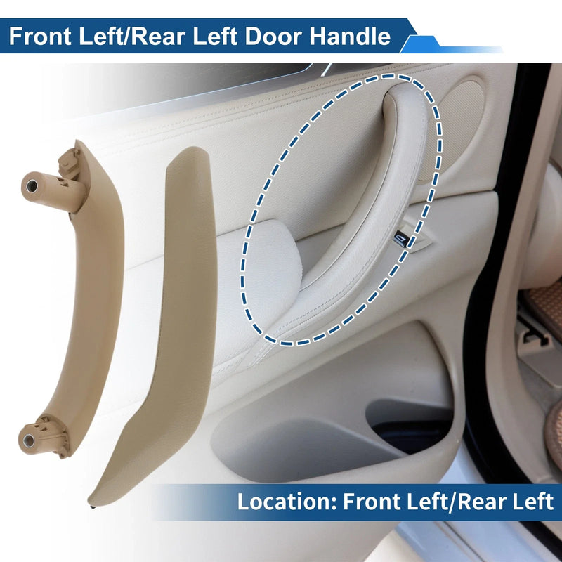 BMW X3 Beige Front Passenger Side Inner Door Handle (2010-2016)