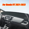 Honda FIT Dashboard Cover Pad - Black Leather (2021–2023)
