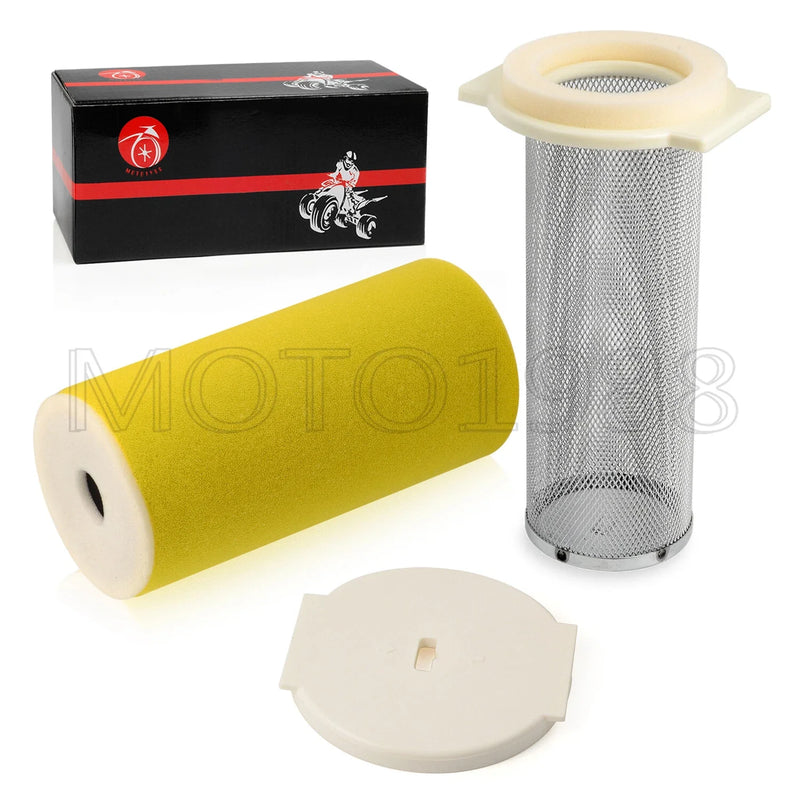 YAMAHA KODIAK 400 2 x AIR FILTER CAGE GUIDE & AIR FILTER (2000–2002)