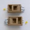 1983-1988 Toyota Hilux LN50 RN55 LN56 YN58R Inner Door Handles (2 x Brown)