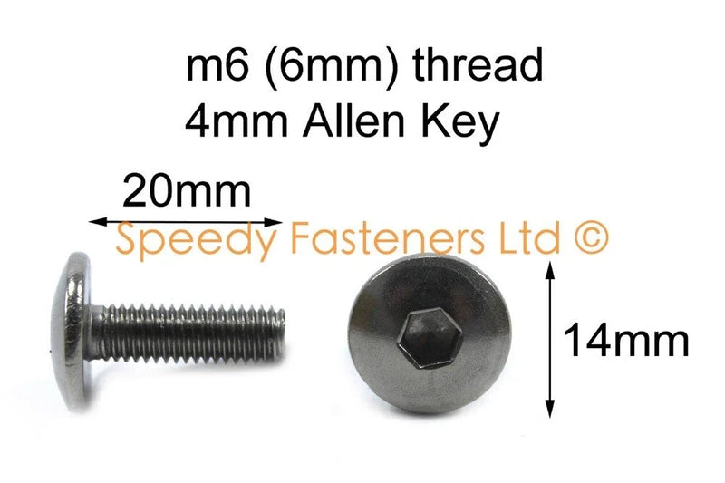 Yamaha TDM900 Stainless Fairing & Screen Bolts (2002–2010)