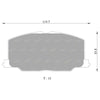 Toyota Celica Front Disc Brake Pads Set (1985–1994)