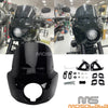 Harley Softail Low Rider S Front Headlight Fairing Kit + Extension Blocks