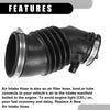 Honda Pilot V6 3.5L Air Cleaner Intake Hose Tube with Clamps (2009-2015)
