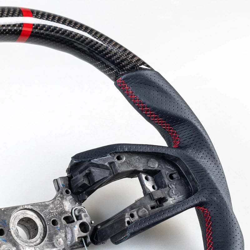 Honda CR-V Carbon Fiber Flat Bottom Steering Wheel (2017-2022)