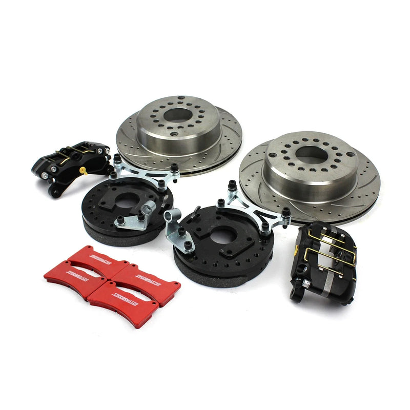 Ford Late Model Large & Small Bearing 4 Piston Rear Brake Kit