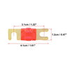 Car Audio CDs Universal 5 x 200A AFS Mini ANL Fuses