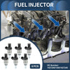 BMW E60 520i 525i Fuel Injector 6 Pcs (2003-2010)