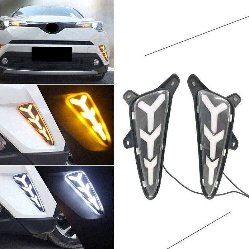 Toyota C-HR LED Daytime Running Light Fog Lamp (2016-2018)