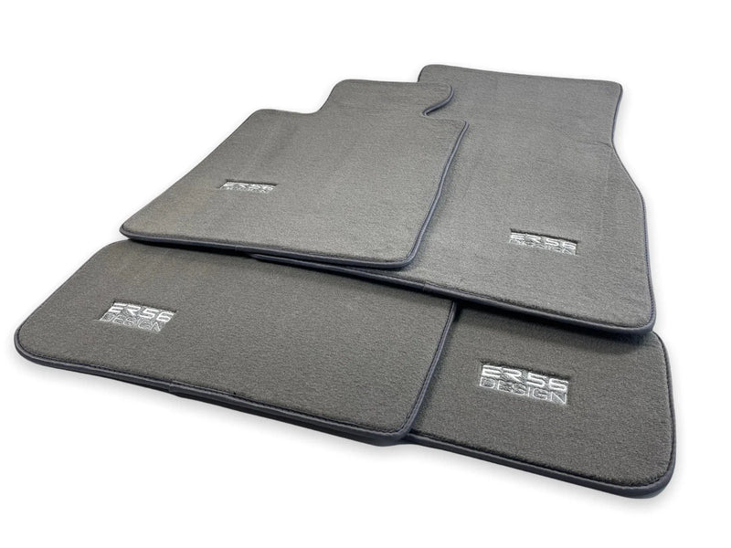 BMW 7 Series F01 (2009-2015) - 2 x LHD Design Premium Gray Floor Mats