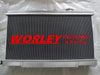 Saab 9-2X EJ20 / EJ25 2.0L / 2.5L Turbo 3 Row Aluminum Radiator (2004-2006)