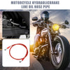 Motorcycle 95cm 10mm ID Brake Line Hose 28° 0° Red