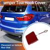 BMW 2 Series F45 Melbourne Red Rear Bumper Tow Hook Cover