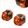 Make & Model  - Orange 2 x Motorcycle Front Fork Frame Sliders