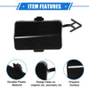 Mercedes-Benz R320 (2007-2009) Black Rear Bumper Tow Hook Eye Hole Cap