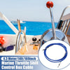 Boats 2 x Marine Throttle Shift Remote Control Box Cable