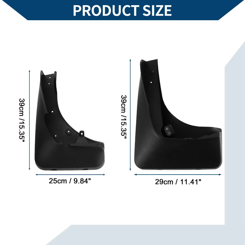 BMW X5 Mud Flaps Splash Guards (2008 - 2018)