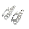 Harley Davidson XL883 1200 X48 Chrome Foot Pegs (2004-2023)