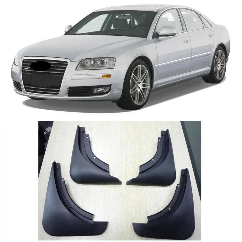 Audi A8 Sedan Mud Flaps Splash Guards (2003-2010)