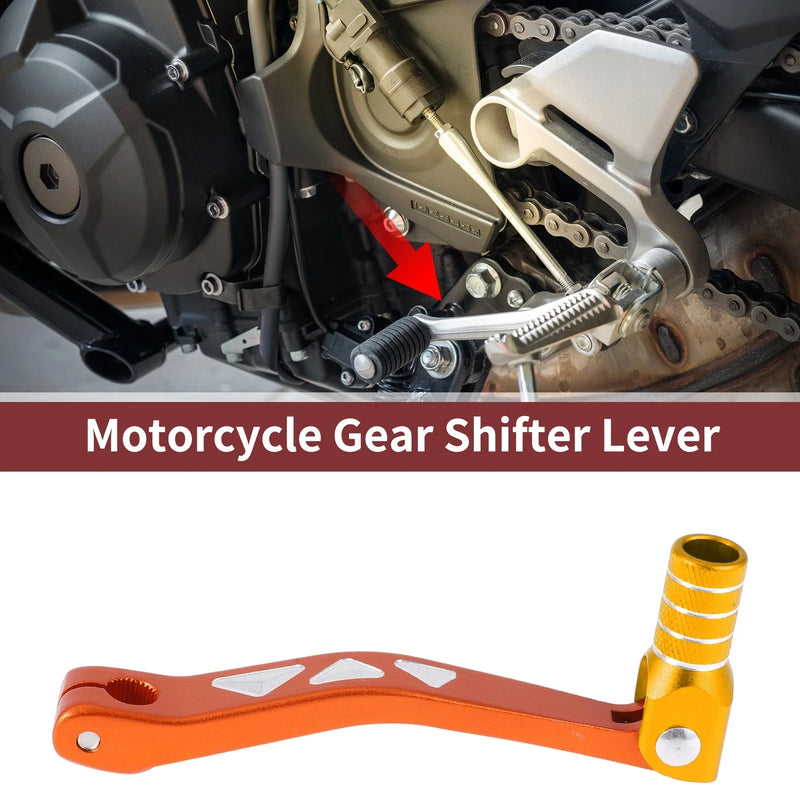 Yamaha TTR 50cc Orange Gold Tone Folding Shifter Lever