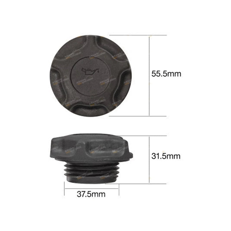 Tridon Engine Oil Filler Cap Plastic Screw (Fine Thread)