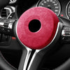 BMW M-Sport F20 F22 F30 F32 F10 Pink Leather Steering Wheel Cover (2012-2019)