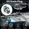 Car Motorcycle 1set Copper Oil Drain Plug W/ Gasket