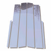 Toyota Corolla Chrome Window Pillar Posts Door Trim Cover (2009–2013)