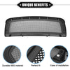 Dodge Ram 1500 2009-2010 Durable Matte Black Front Grille Assembly