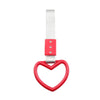 Train Bus Red Heart JDM Tsurikawa Ring Handle Strap