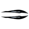 BMW 3 Series F30 F31 Gloss Black Headlight Eyebrow Eyelid Covers (2012-2019)