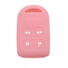 Honda Odyssey Smart Remote Key Pink Silicone FOB Key Cover Case fit