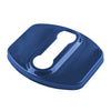 Kia Hyundai Elantra 4 x Blue Stainless Steel Door Lock Protector Covers
