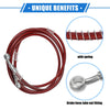 Motorcycle Red 220cm 10mm Hydraulic Brake Hose Line Pipeline