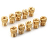 GY6 125cc 150cc M5 Thread Motorcycle Carburetor Main Jet Kit Injector Nozzle