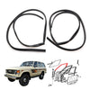 Toyota Land Cruiser Wagon BJ61 FJ60 HJ60 1980-1990 Front Door Glass Run Channel Set