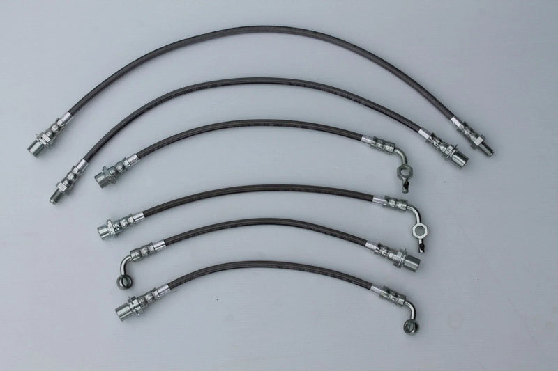 Toyota Land Cruiser 80 Series Braided Brake Hose Set (6) (1992 - Present)
