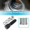 Helicoil Thread Reamer Tap 14MM Spark Plug Repair Kit & 4 Inserts