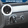 Ford F-150 (1997-2004) Durable Plastic Black Auto Head Lamp Switch Knob