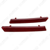 Cadillac XTS Red Rear Bumper Reflector Lights (2013-2017)