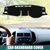 Toyota RAV4 Car Dashboard Cover Black Polyester Non-slip Mat (2019–2023)