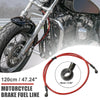 Motorcycle Dirt Bike ATV Brake Clutch Oil Hoses Line Pipe 120cm 10mm