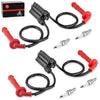 Honda CBR600F3 CBR600F2 CBR600SJR 2 x Ignition Coil & Spark Plug (1991–1998)