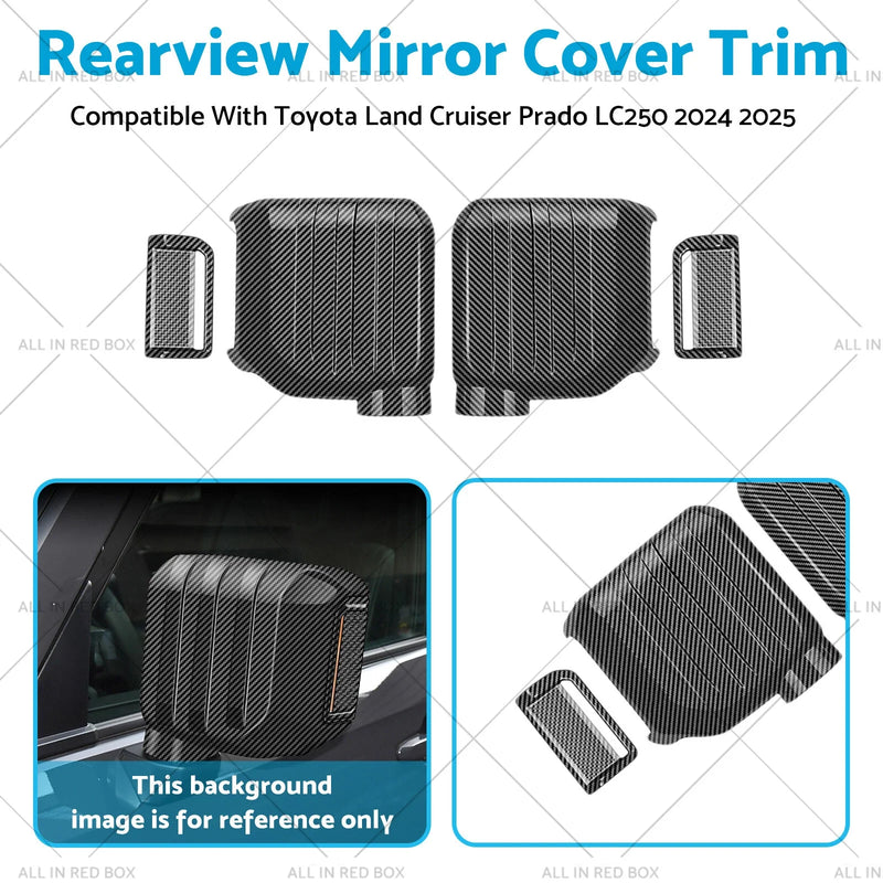 LandCruiser Prado LC250 Rearview Mirror Cover Trim (2024)