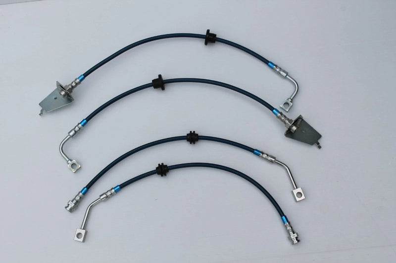 BA Falcon Sedan FPV-GT Braided Brake Hose Set (2002-2005)