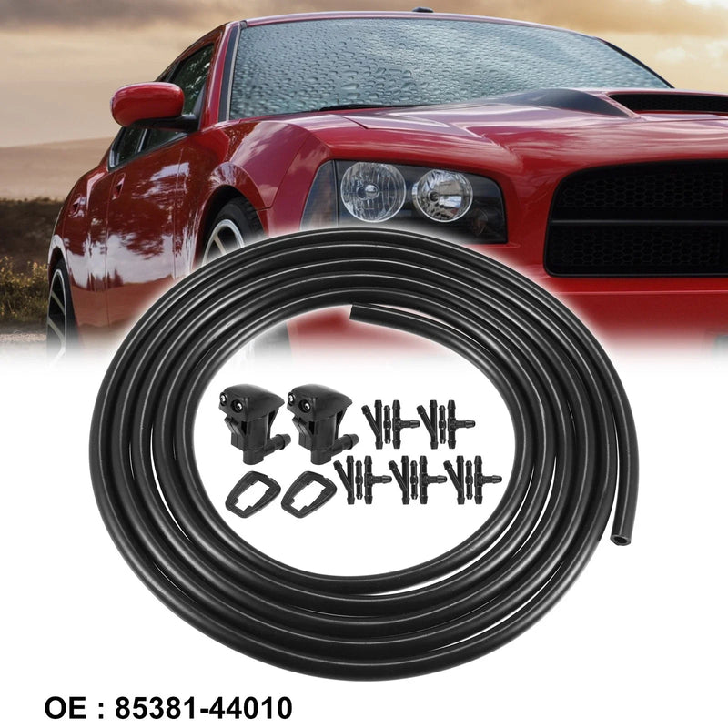 Toyota Prius 2pcs Windshield Washer Nozzle 2.5m Hose