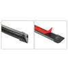 Car Rear Wing Spoiler Lip Trim LED Tail Brake Light Strip