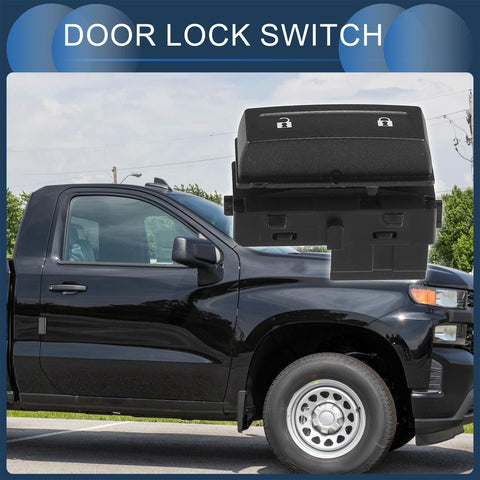 Chevrolet Silverado 1500 Door Lock Switch Front Left Driver