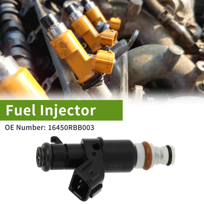 Honda Civic Si 2006-2011 1 Pc Black Fuel Injector 16450RBB003